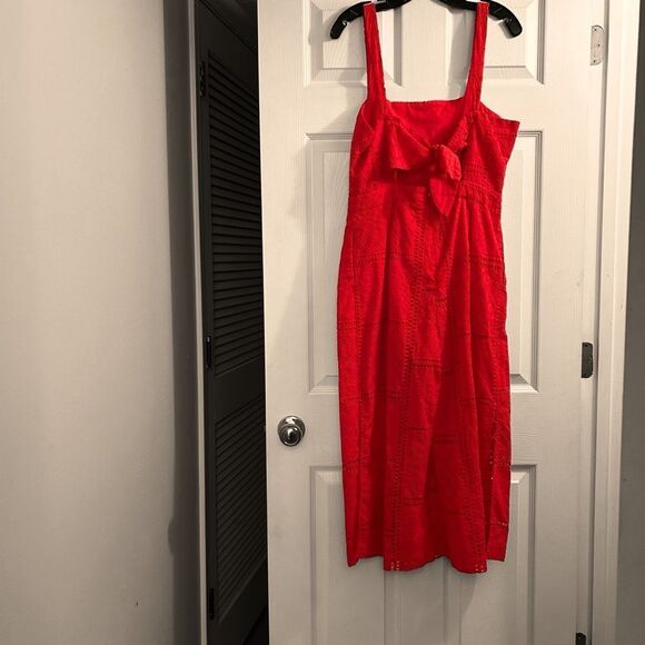 Parker Ashton Eyelet Jumpsuit Size 6 - Picture 5 of 7